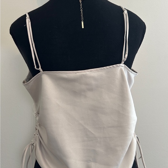 Champagne Cowl Neck Blouse - Picture 4 of 4